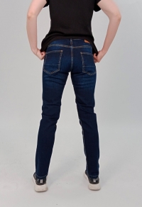 Штани джинсові IST Fabric темно-синій Код: 1007