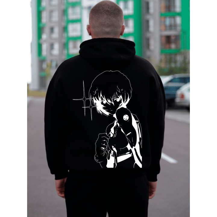 Кенгуру тринитка оверсайз Evangelion S - XL