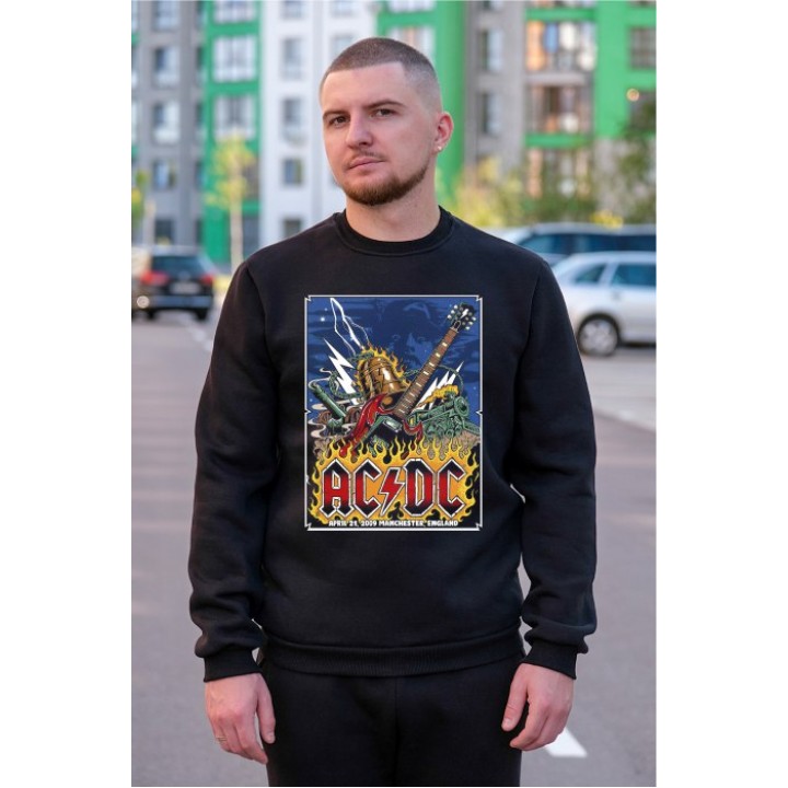 Світшот тринитка футер ACDC 2 S - XL