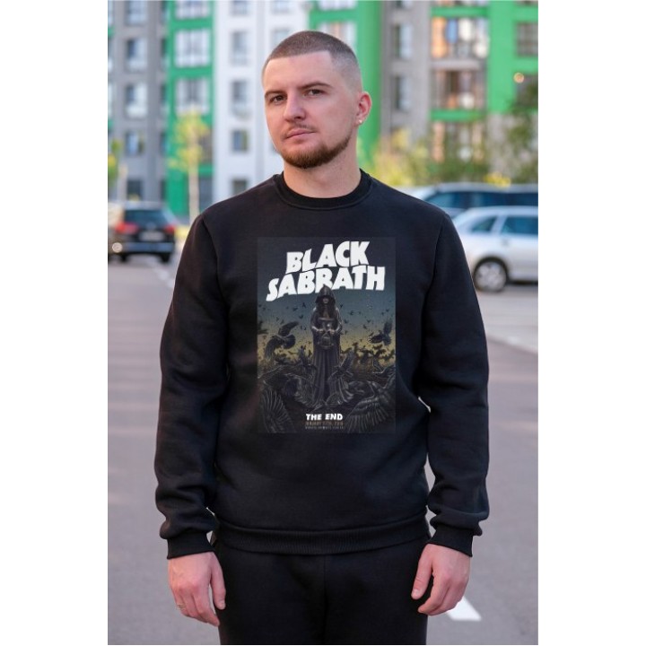 Світшот тринитка футер Black Sabbath 3 S - XL