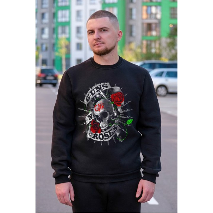 Світшот тринитка футер Guns n Roses 2 S - XL