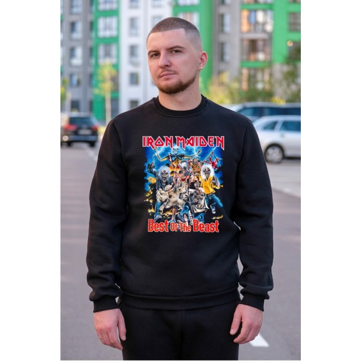 Світшот тринитка футер Iron Maiden S - XL