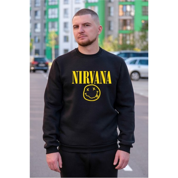 Світшот тринитка футер Nirvana S - XL