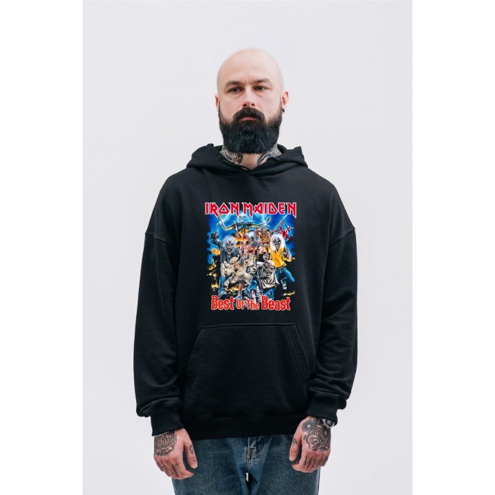 Кенгуру тринитка футер Iron Maiden S - XL