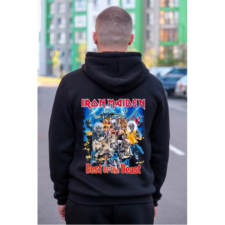 Кенгуру тринитка футер Iron Maiden S - XL