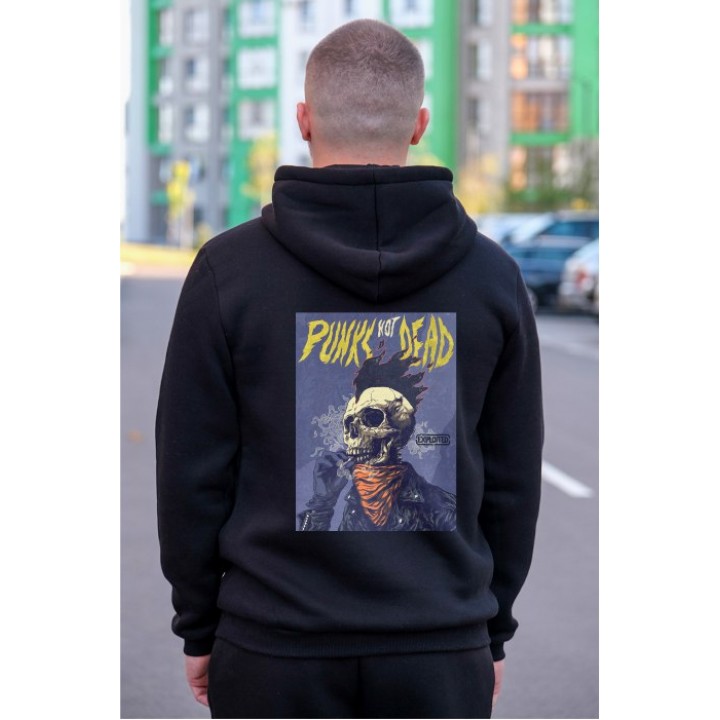 Кенгуру тринитка футер Punk not Dead S - XL