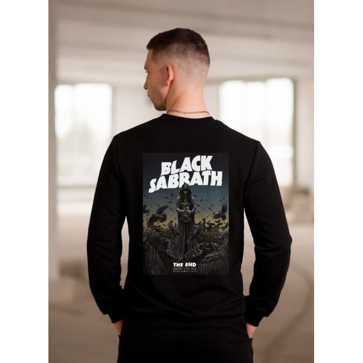 Світшот тринитка футер Black Sabbath 3 S - XL