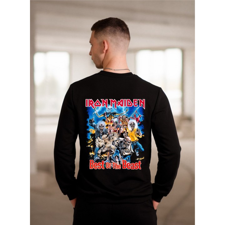 Світшот тринитка футер Iron Maiden S - XL