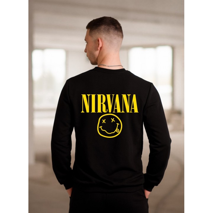 Світшот тринитка футер Nirvana S - XL