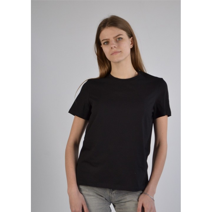 Футболка жіноча Premium чорна S-XL