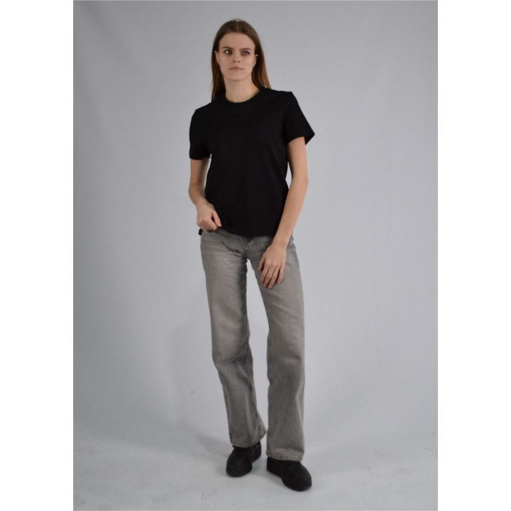 Футболка жіноча Premium чорна S-XL