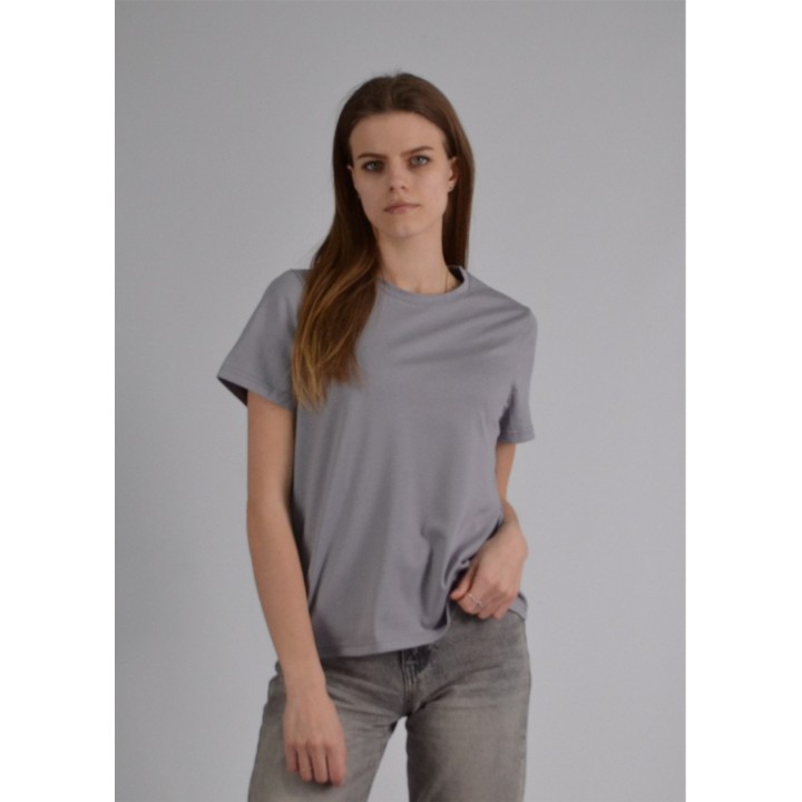 Футболка жіноча Premium цемент S-XL