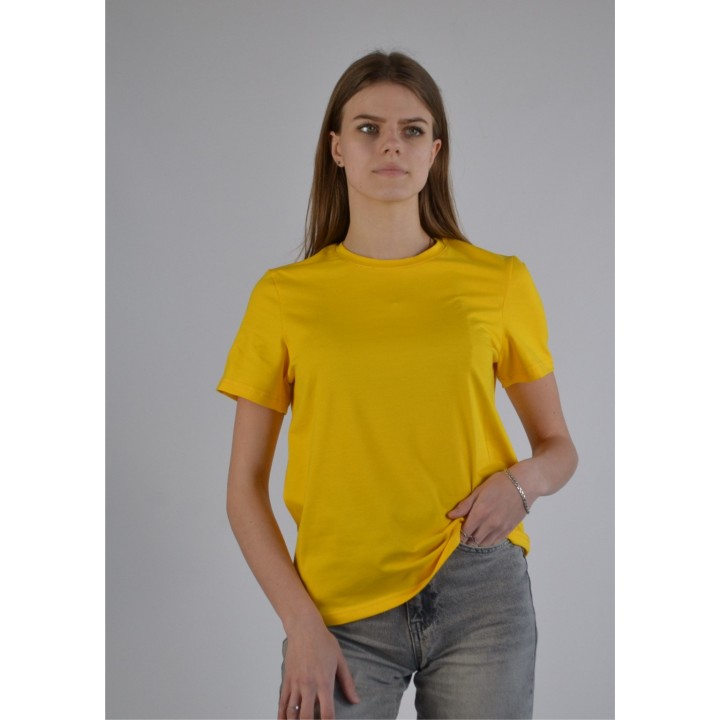 Футболка жіноча Premium жовта S-XL
