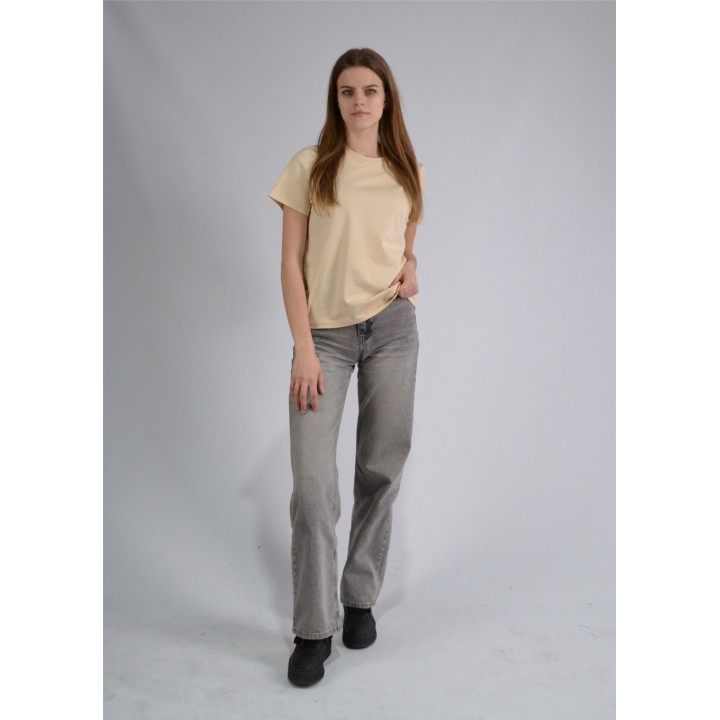 Футболка жіноча Premium бежевий S-XL