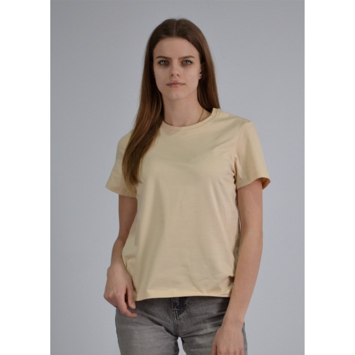 Футболка жіноча Premium бежевий S-XL