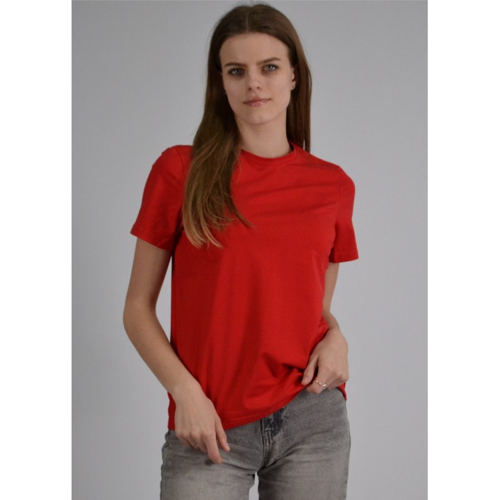 Футболка жіноча Premium червона S-XL