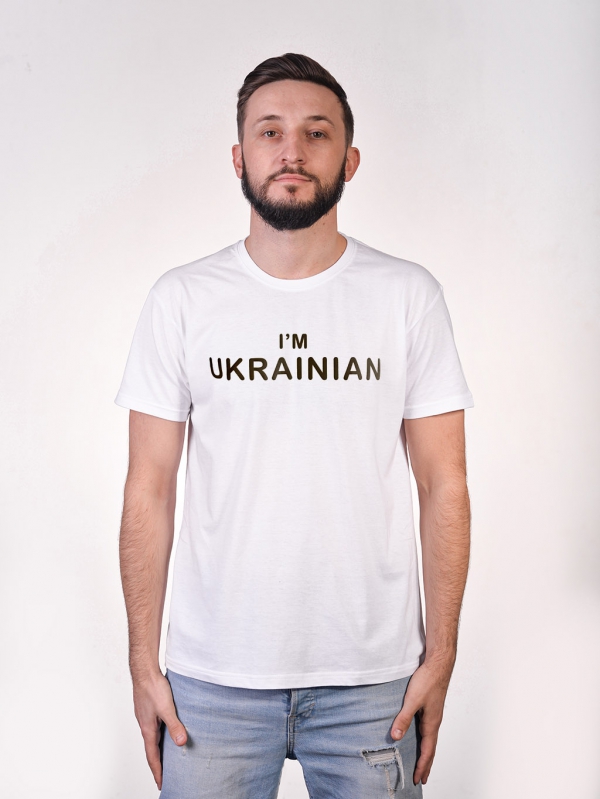 Футболка чоловіча I'M UKRAINIAN